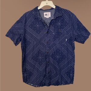 Men’s Reef palm tree button up